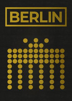 Berlin city poster