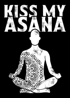 Yoga Asana Meditation Om