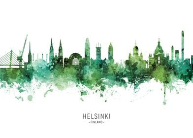 Helsinki Skyline Finland