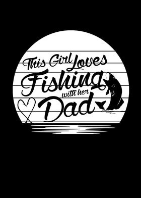 Father Fishing Daughter