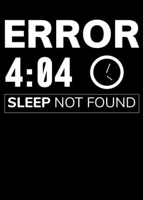 Error Sleep Not Found