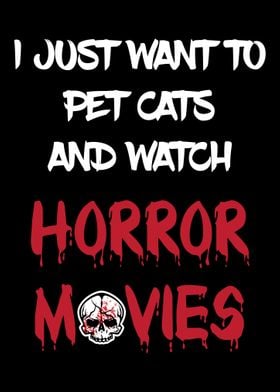 Pet Cat Watch Horror Movie