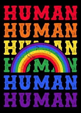 LGBT Human Rainbow