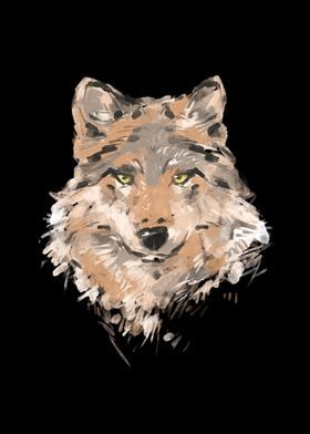 Wolf Portrait Wolves