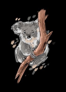 Koala Lover Portrait