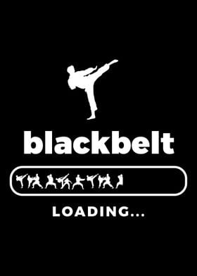 Black Belt Karate Fighter