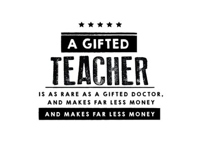 A gifted teacher