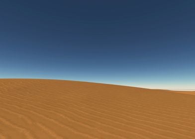 3D Blue Desert Digital Dre