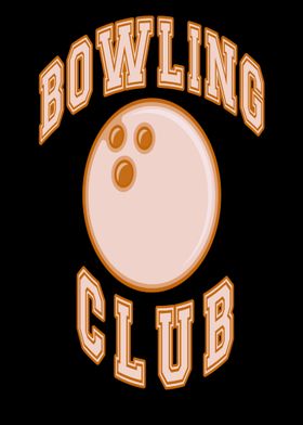 Bowling club bowling ball