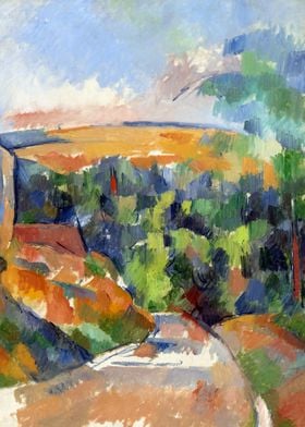 Cezanne Bend in the Road