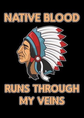 Native Blood Through Veins