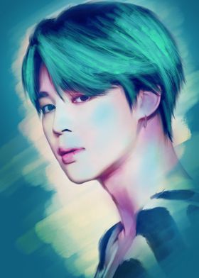 BTS JIMIN PAINTING