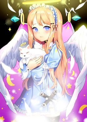 Anime Girls Angels Cute