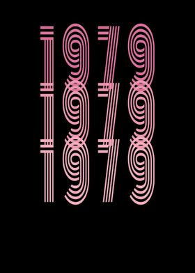 Retro 1979 Text 40