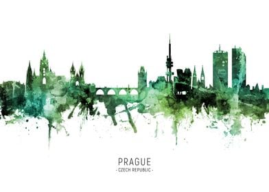 Prague Skyline