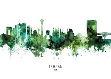 Tehran Skyline Iran