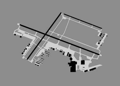 VRB Airport Diagram