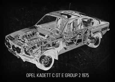 Opel Kadett C GT E group 2