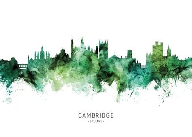 Cambridge Skyline England