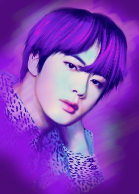 BTS JIN PAINTING