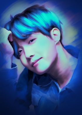 BTS J HOPE PAINTING