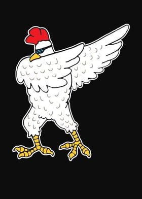 Dabbing Chicken Rooster