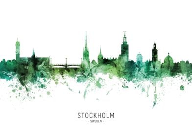 Stockholm Skyline Sweden