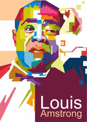 Louis Amstrong Pop Art