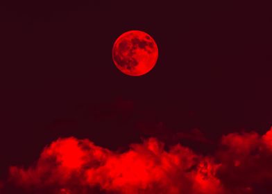 reddish moon