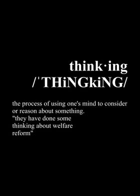 Definition of thinking