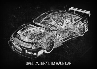 Opel Calibra DTM Race Car