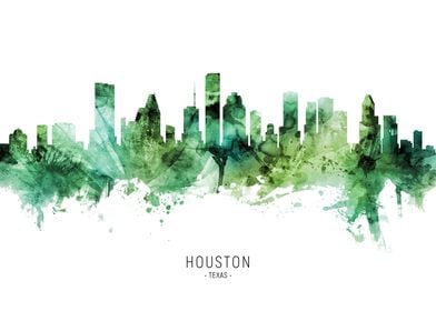 Houston Skyline Texas