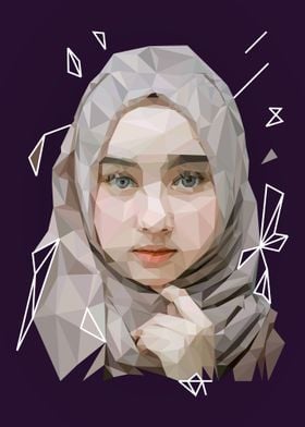 LOWPOLY HIJAB1