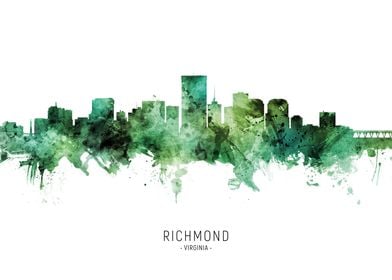 Richmond Skyline Virginia