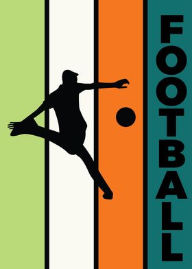 football silhouette sport 