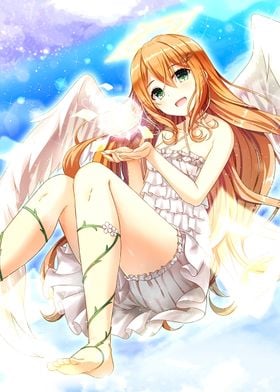 Anime Girls Angels Cute