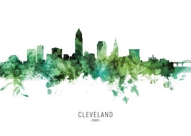 Cleveland Skyline Ohio