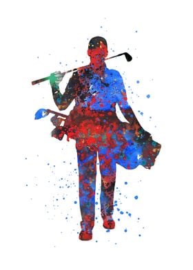 Man golfer 