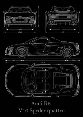 Audi R8 V10 Spyder quattro