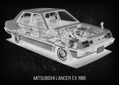 Mitsubishi Lancer EX 1980