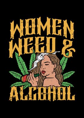 Women Weed Alcohol