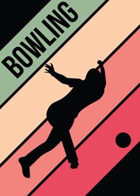 bowling silhouette