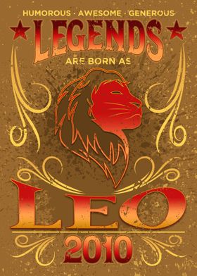 Born As Leo 2010 Gift
