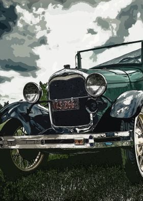 vintage old car