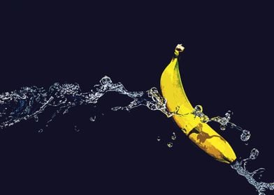 the banana art