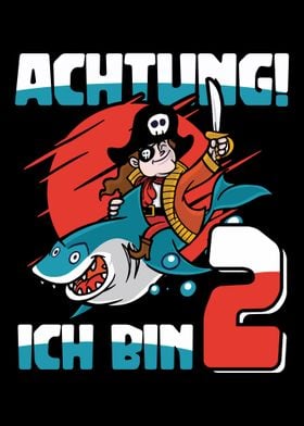 Achtung ich bin 2  pirate