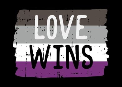 Love Wins Asexual Flag