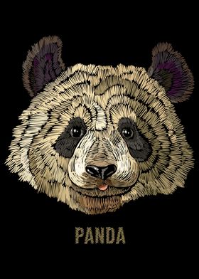 Panda Embroidery