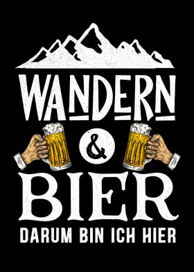 Wandern und Bier