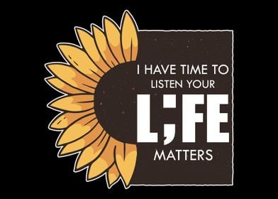 Your life matters